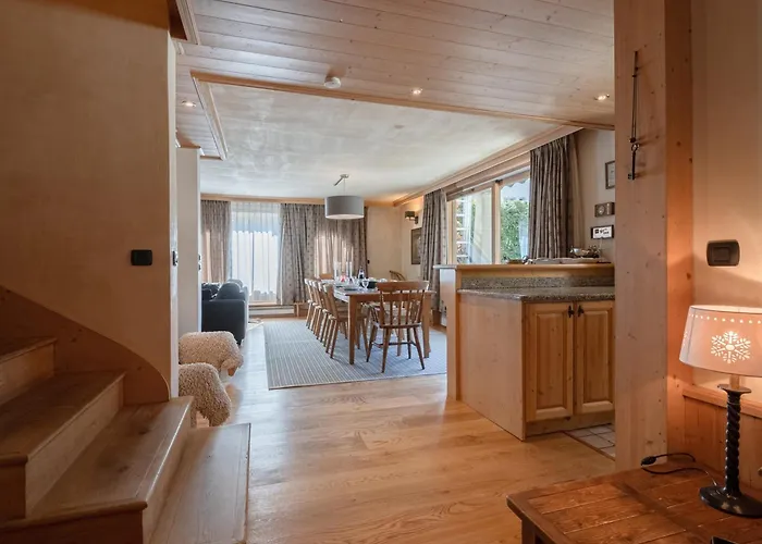 Grand 6 Pieces Pour 10 Pers. Proche Pistes, Animaux Ok, Parking, Wifi - Fr-1-343-223 * Chamonix